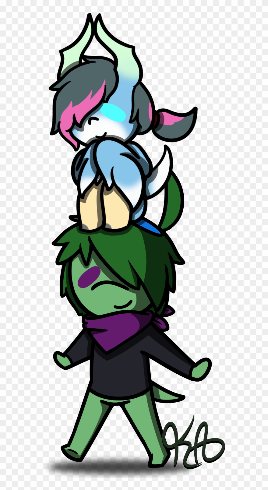 A Small Bean And A Small Birbq Clipart