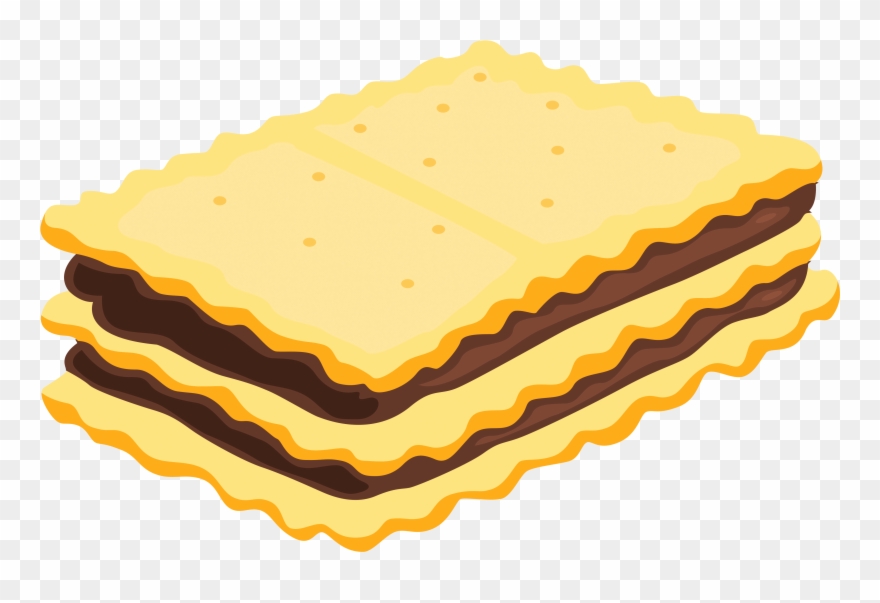 Sandwich Biscuit With Chocolate Png Clipart Picture Transparent Png