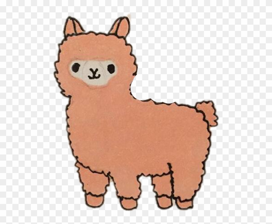Alpaca Sticker Clipart