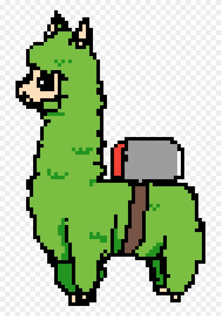 Alpaca Rocket Off Clipart