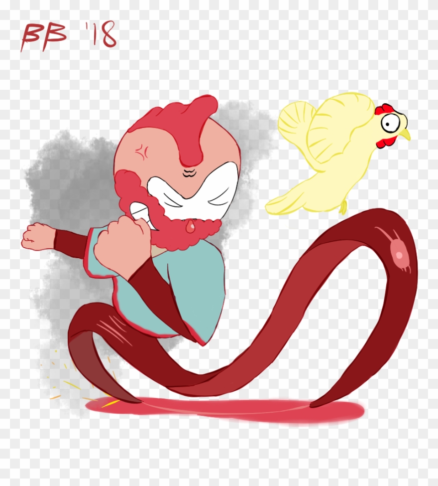 [fanart] Rooster Coleman Peeling Out Clipart