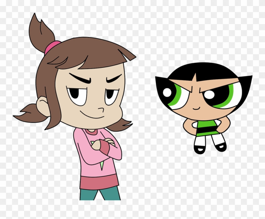Powerpuff Girls, Buttercup, Tomboy Clipart
