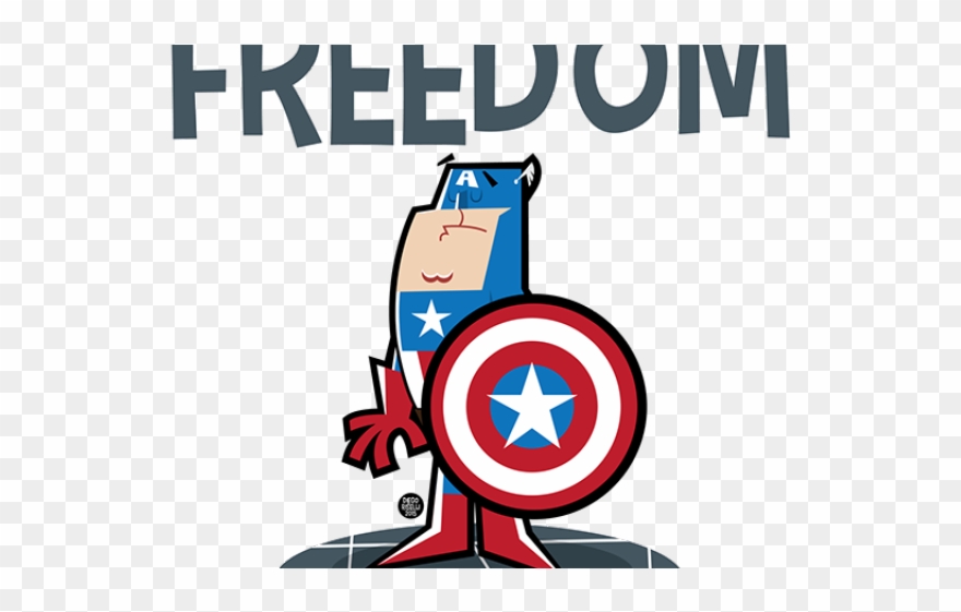 Captain America Clipart Vector - Png Download