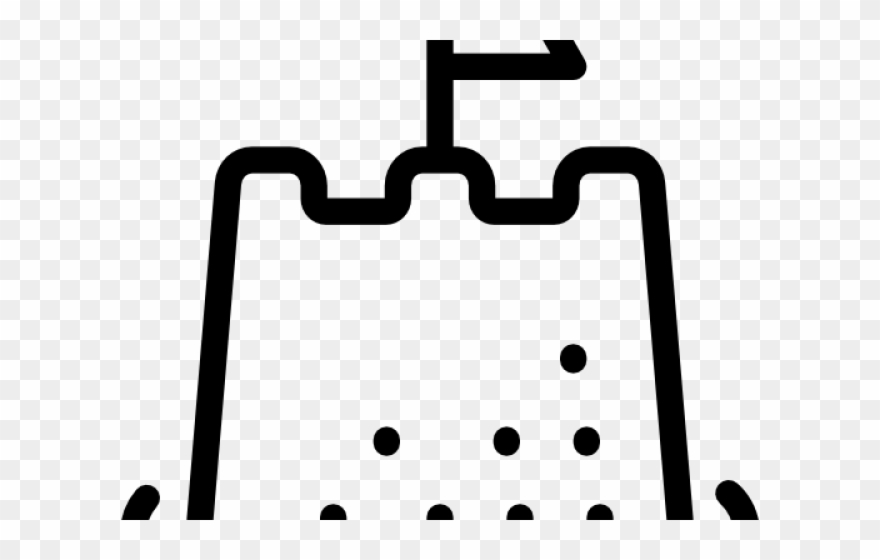 Sand Castle Clipart - Png Download