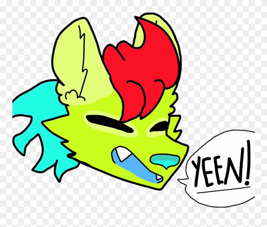 She Scream Yeen Clipart