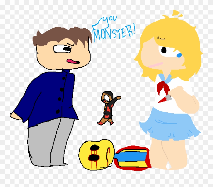 Oh No The Noob Is Down Clipart