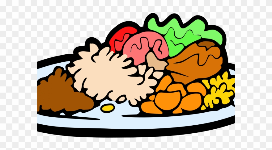 Plates Clipart Platter - Png Download