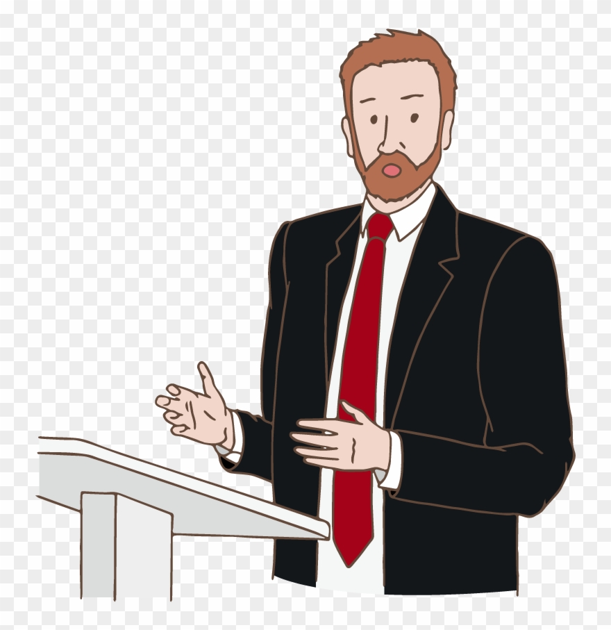 Politician Speach Clipart