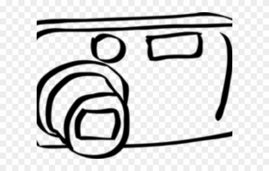 Digital Camera Clipart Black And White Png Download (3150871