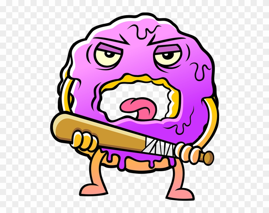 Free Download Doughnut Clipart Donuts Sticker Clip - Png Download