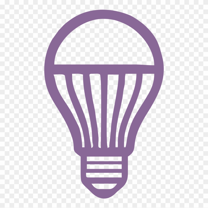Led Bulb Icon Clipart