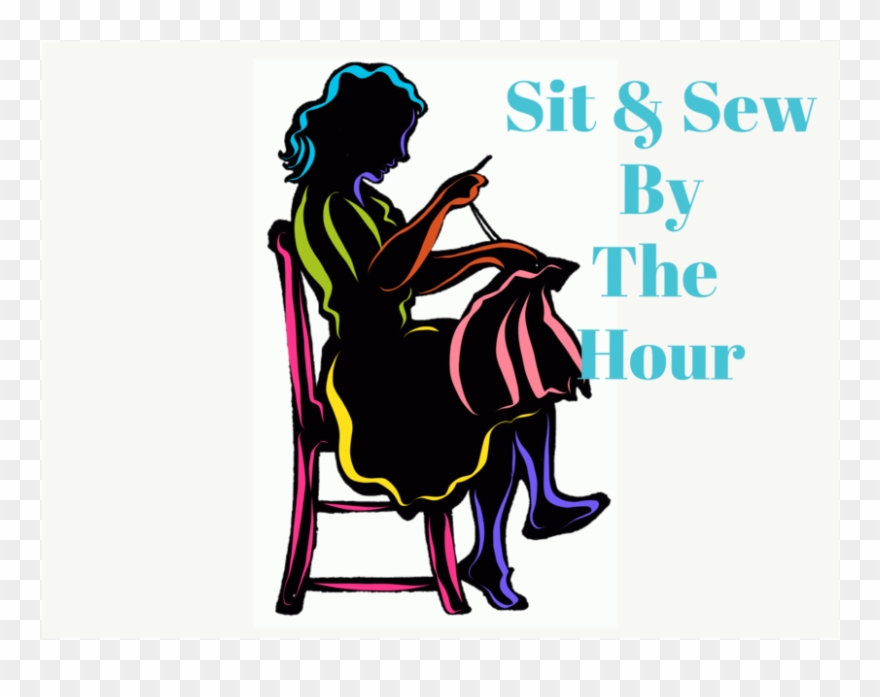 Sit & Sew By The Hour Clipart