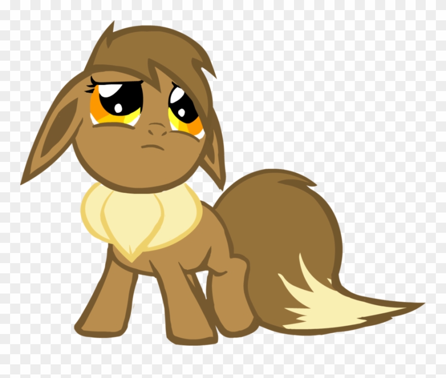 Sad Eevee Clipart