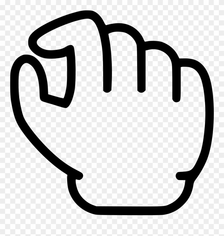 Pinch Zoom Out Comments Clipart