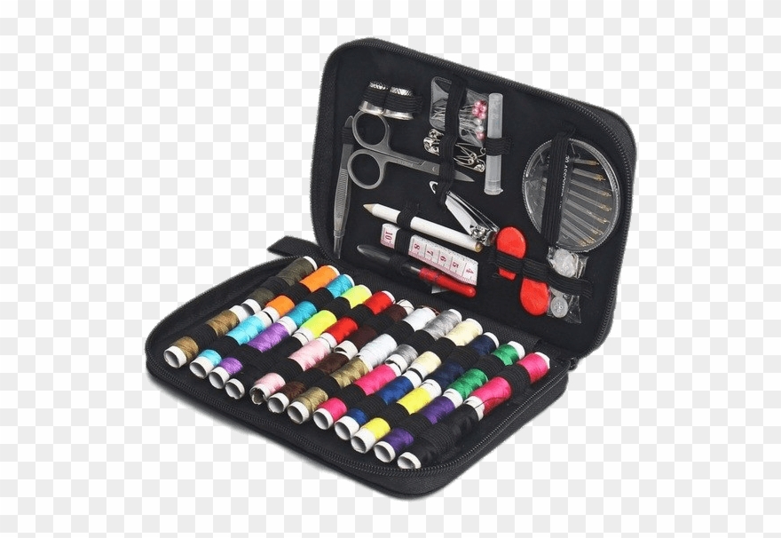 Download Multifunctional Sewing Kit Transparent Png Clipart