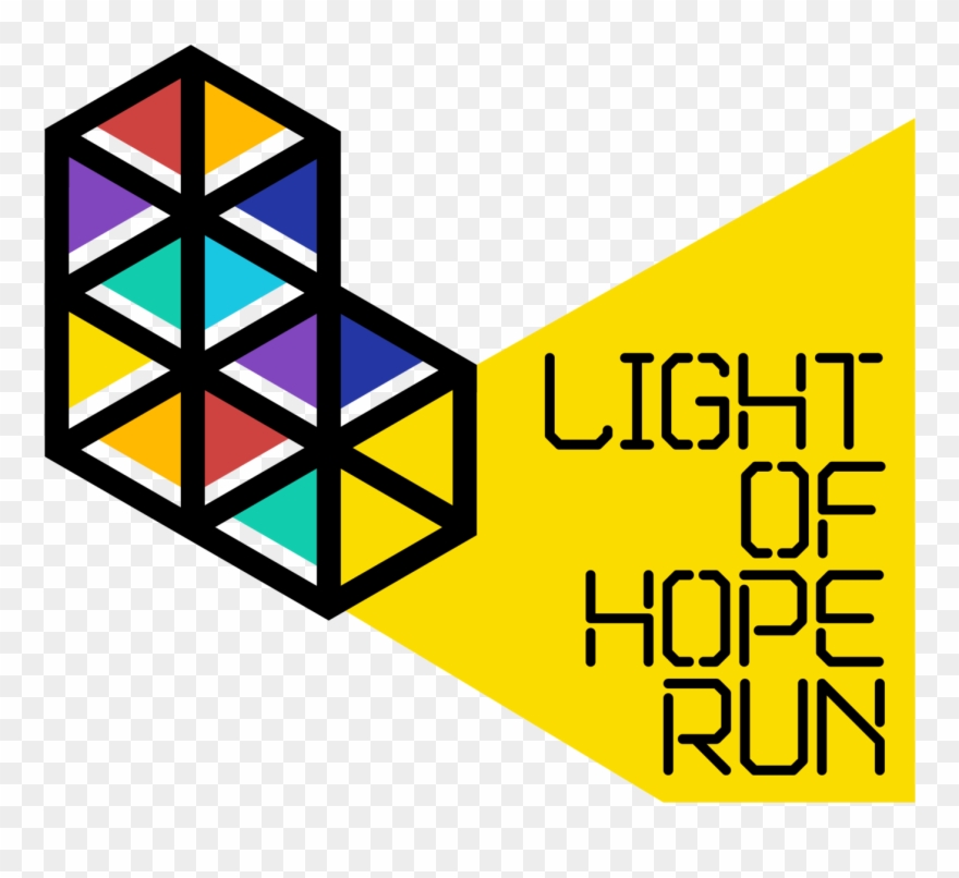 Light Of Hope Charity Run Clipart