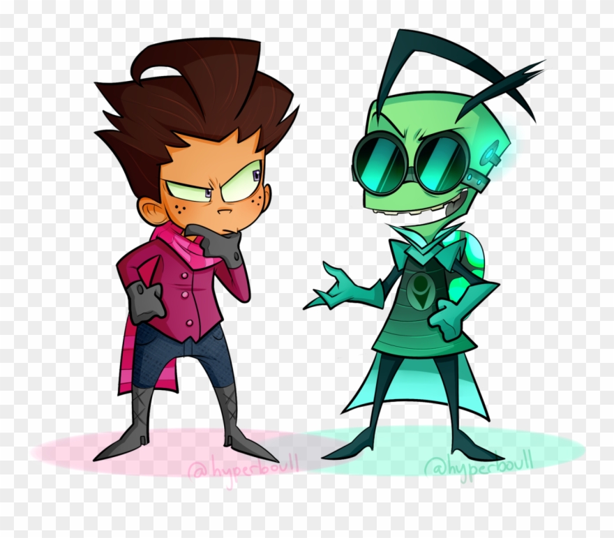 Com Invader Zim Zim Dib Human Au My Art Fan Art Instagram Clipart