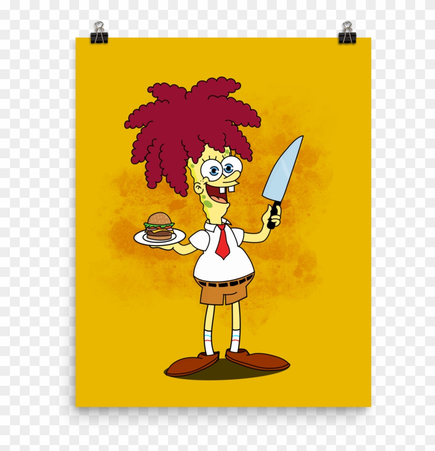 Sideshow Squarepants Poster Clipart