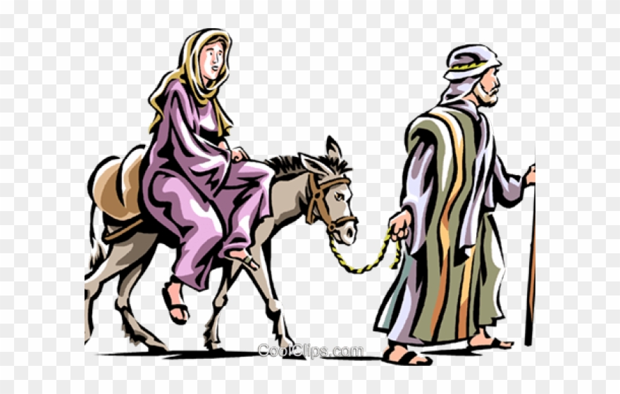 Mary And Joseph Clipart - Png Download