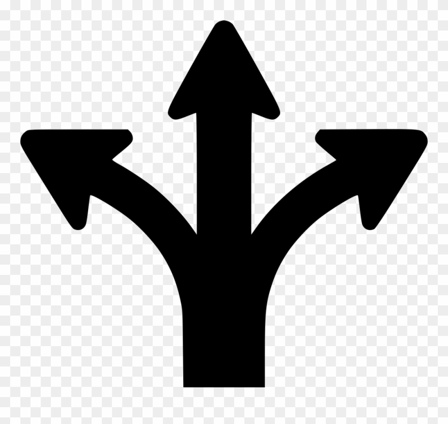Three Poimt Arrow Comments Clipart
