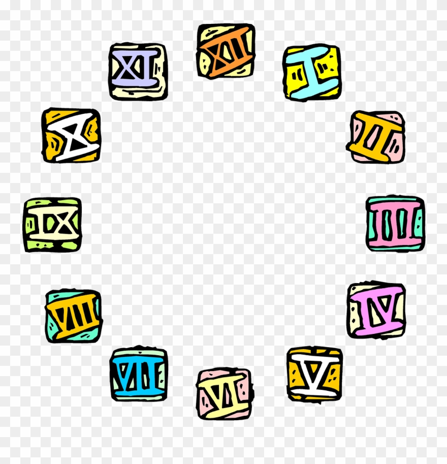 Clock Face Clock Dial Clipart