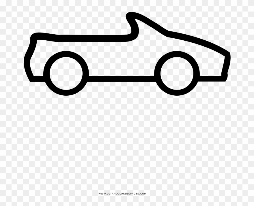 Convertible Coloring Page Clipart