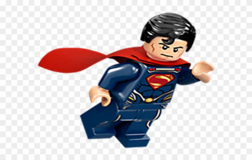 Superman Logo Clipart Lego Superman - Png Download