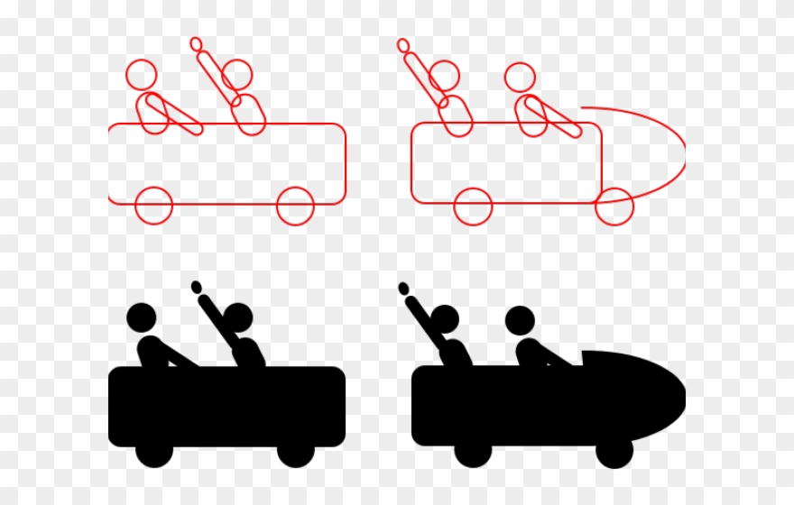 Cart Clipart Rollercoaster - Png Download