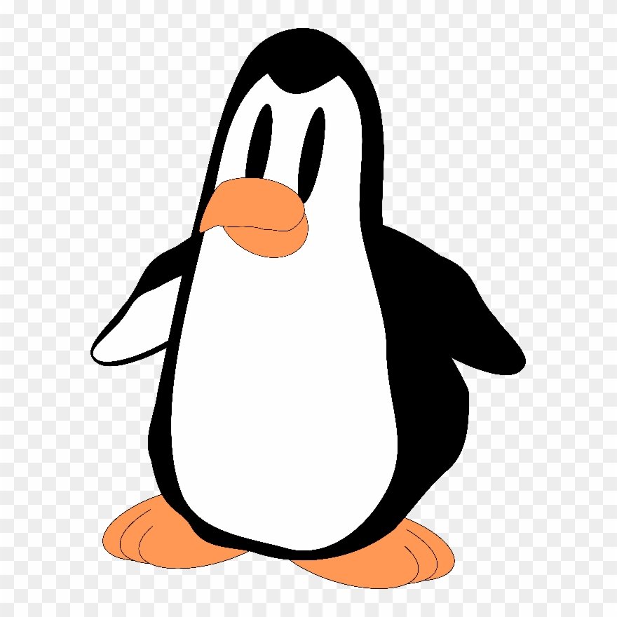 Black And White Penguin Clipart