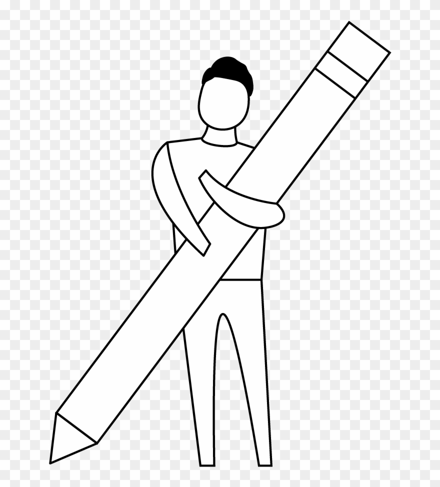 First Iteration Of My Self-illustration Clipart