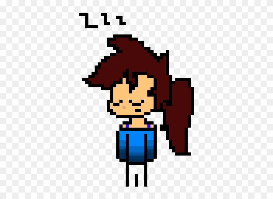 Luna Sleepy Oof Kawaii Clipart