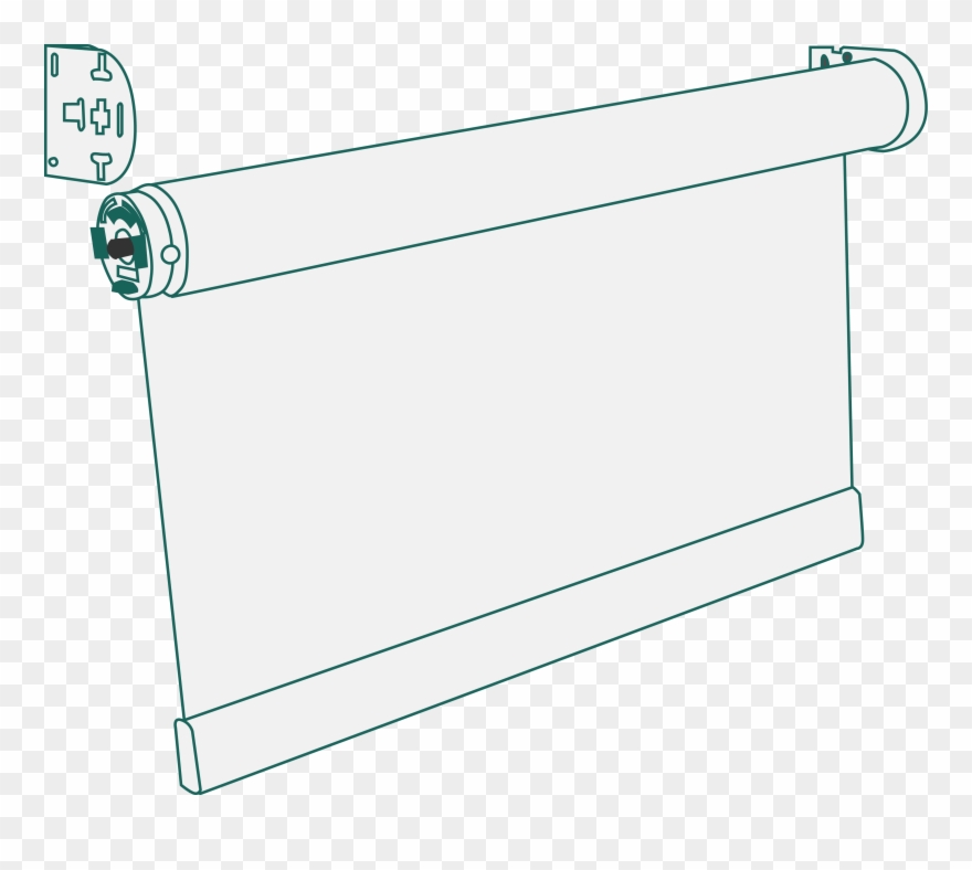 Blinds Clipart Vertical Blind - Png Download