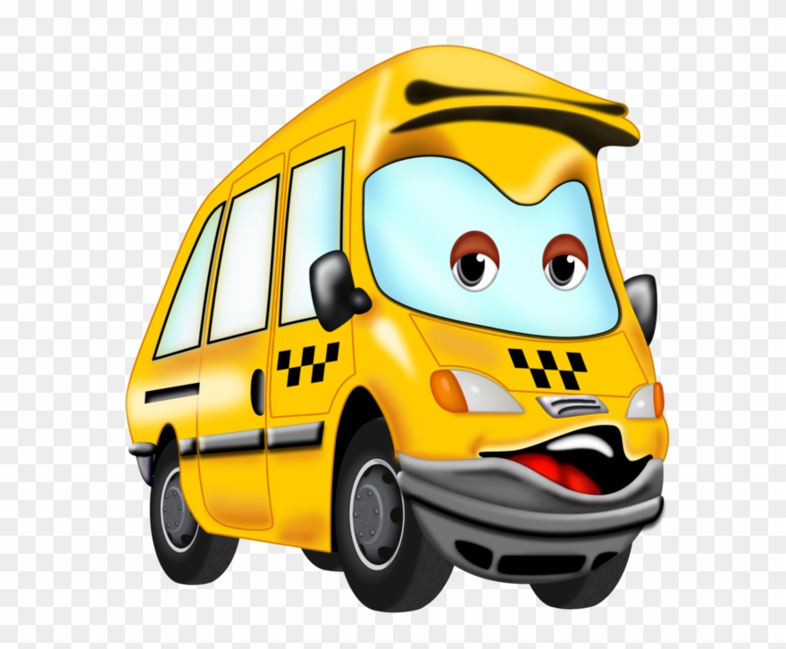 Clipart Yellow School Buses - Png Download