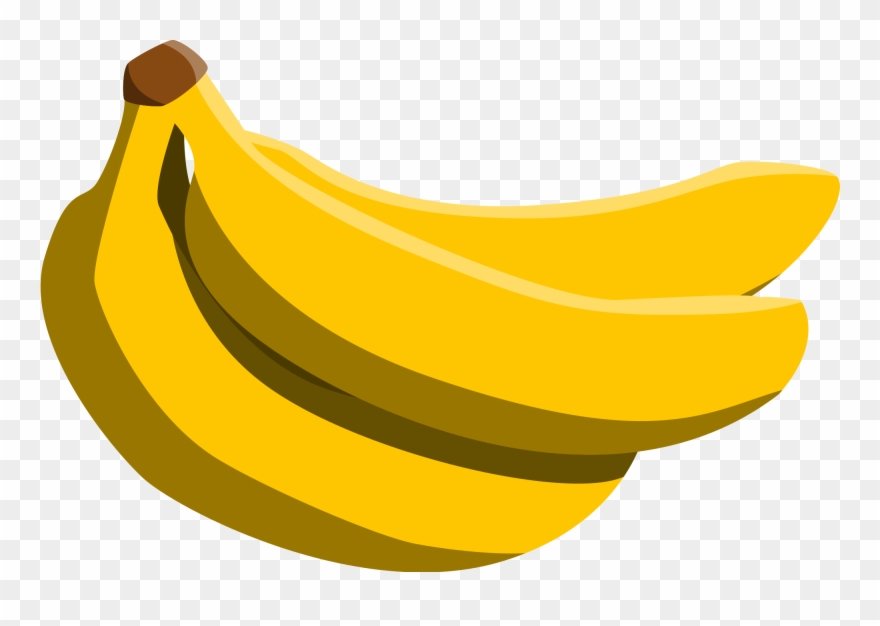 Clipart Of Banana, Banana The And Banana Of - Png Download