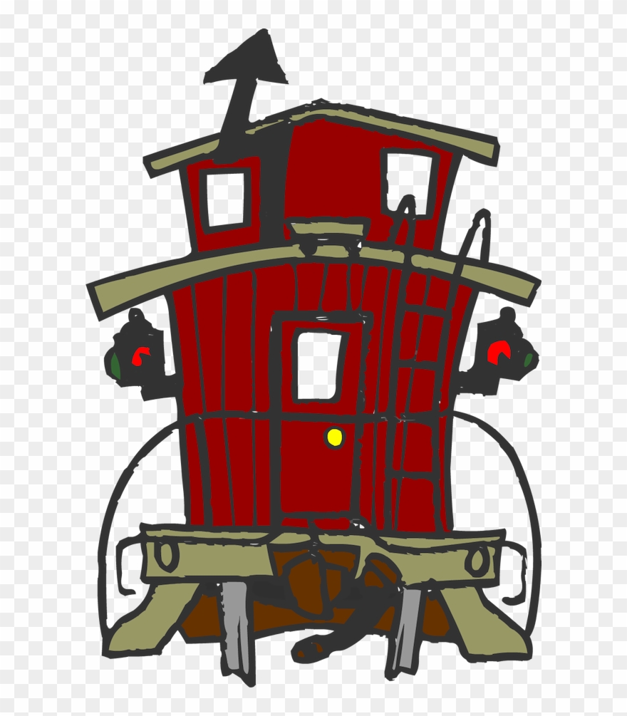 Railroad Caboose Clipart