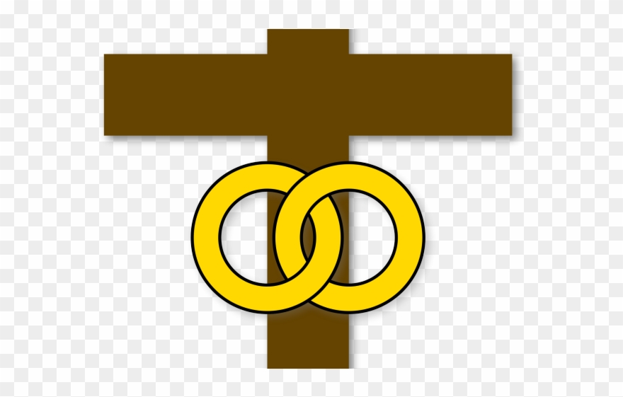 Ring Clipart Cross - Png Download