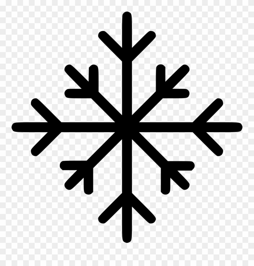 Snowflake Comments Clipart