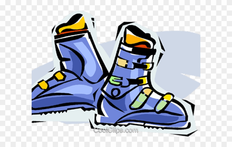 Ski Clipart Ski Boot - Png Download