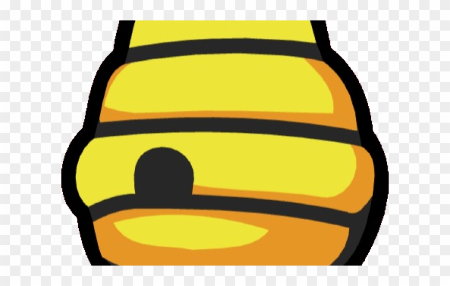 Bee Hive Clipart Banana - Png Download