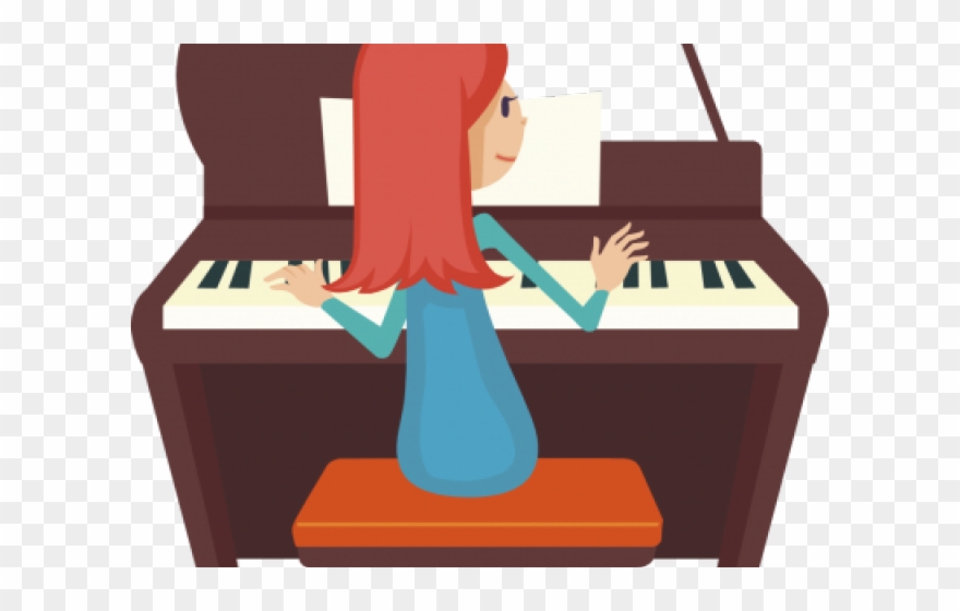 Piano Clipart Animated - Png Download