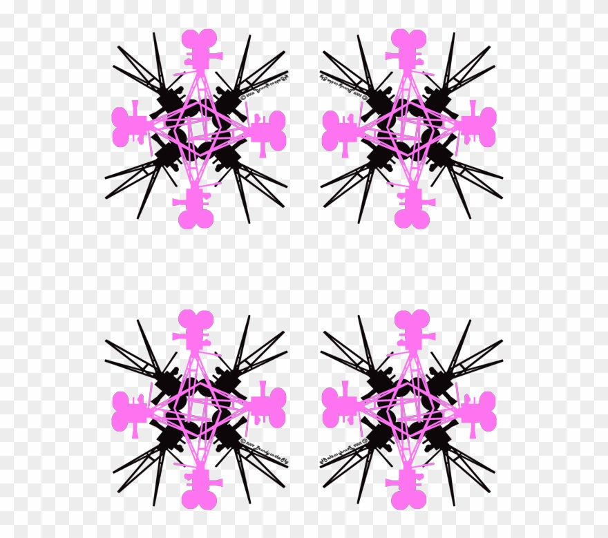 Vintage Movie Camera Kaleidoscope Pink Wallpaper Clipart