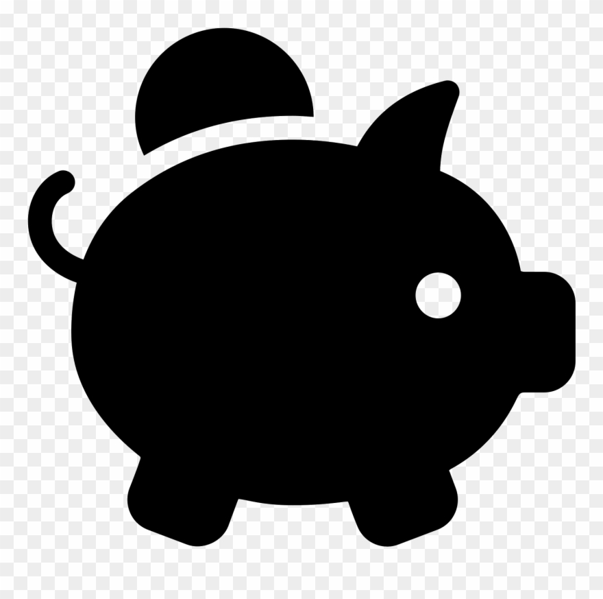 Money Box Filled Icon Clipart