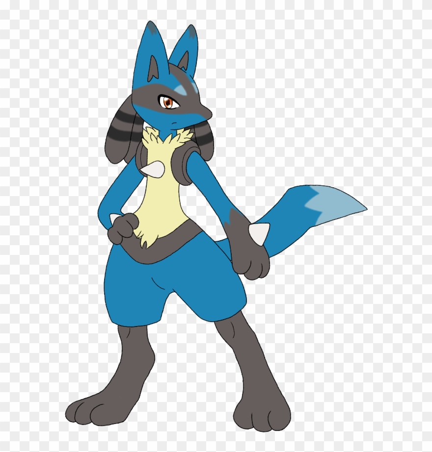 [pokemon] Roku The Lucario By The Dutch Wolf Clipart