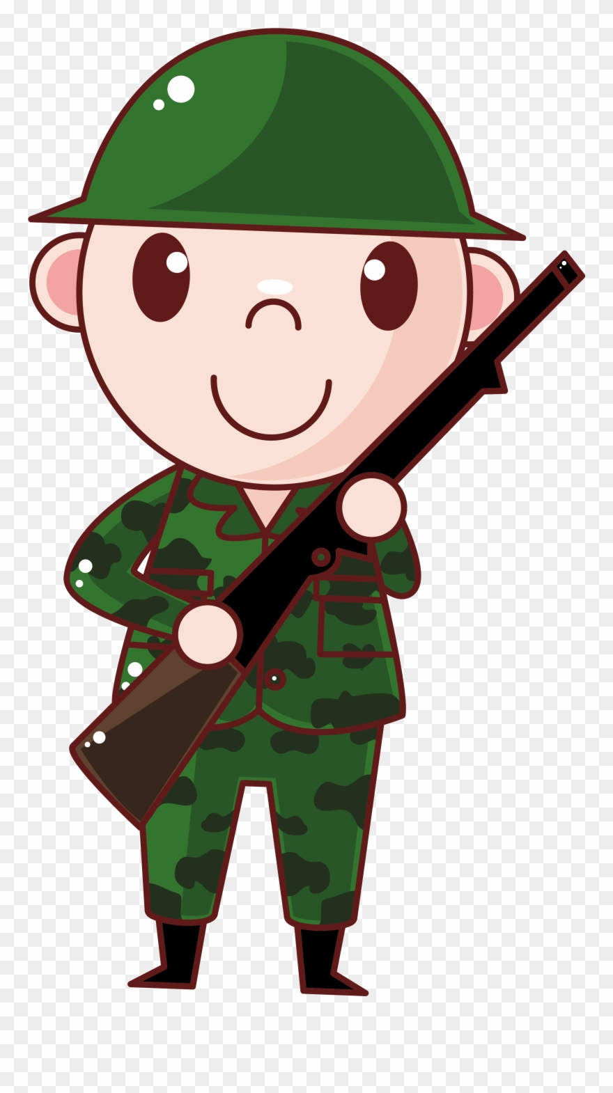 Soldier Clipart For Kids Png Download (3160327) PinClipart