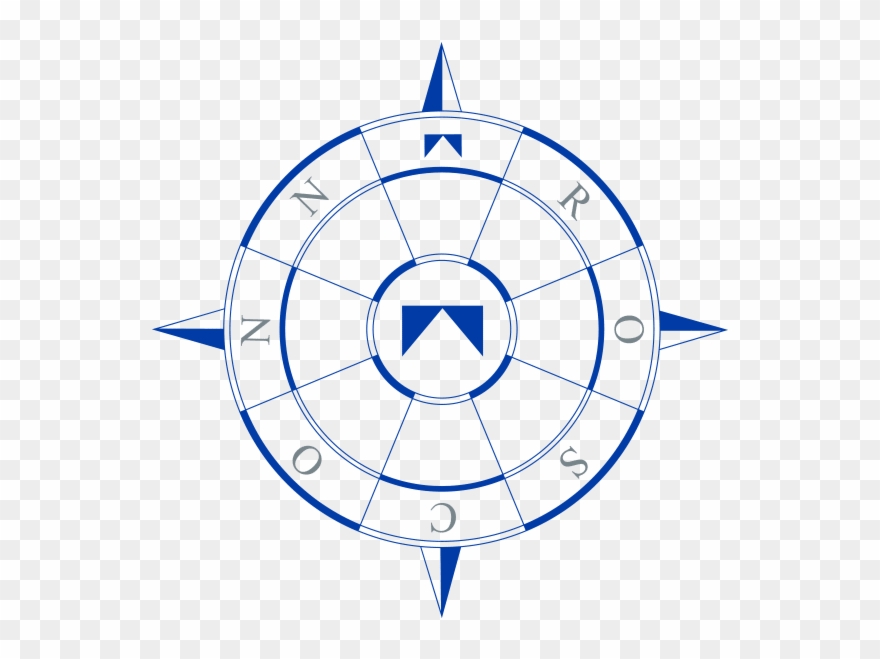 Strategic Land Compass Clipart