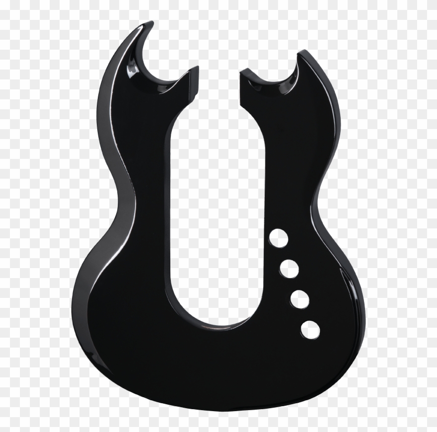 Body Pons Guitars Yo Black Clipart