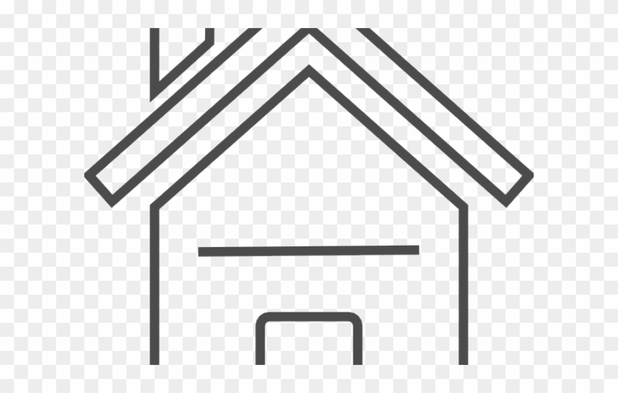 Home Clipart Grey - Png Download