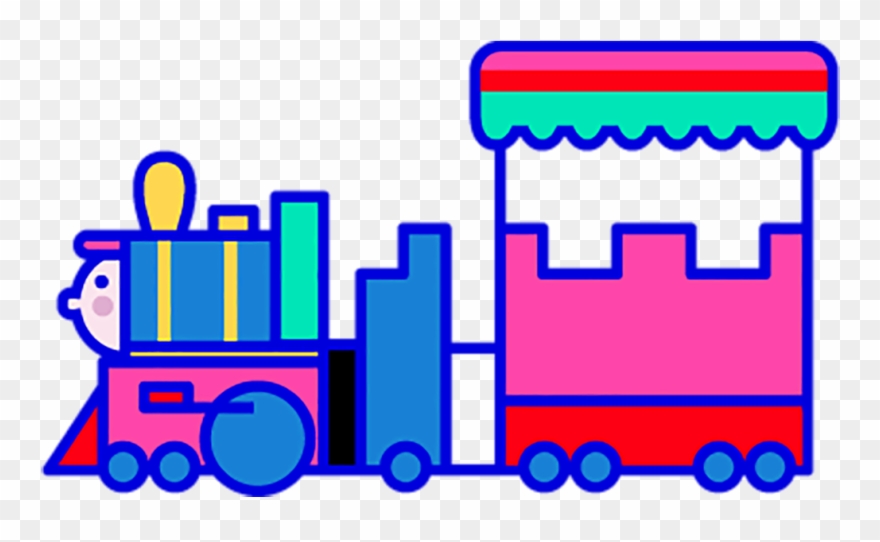 All Aboard For A Spin Around The Park Clipart