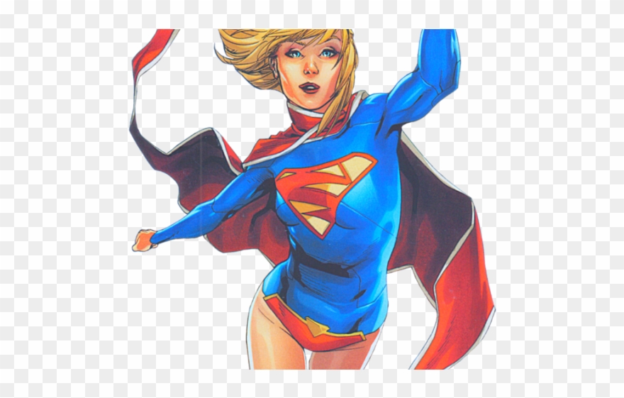 Supergirl Clipart Superman Supergirl - Png Download