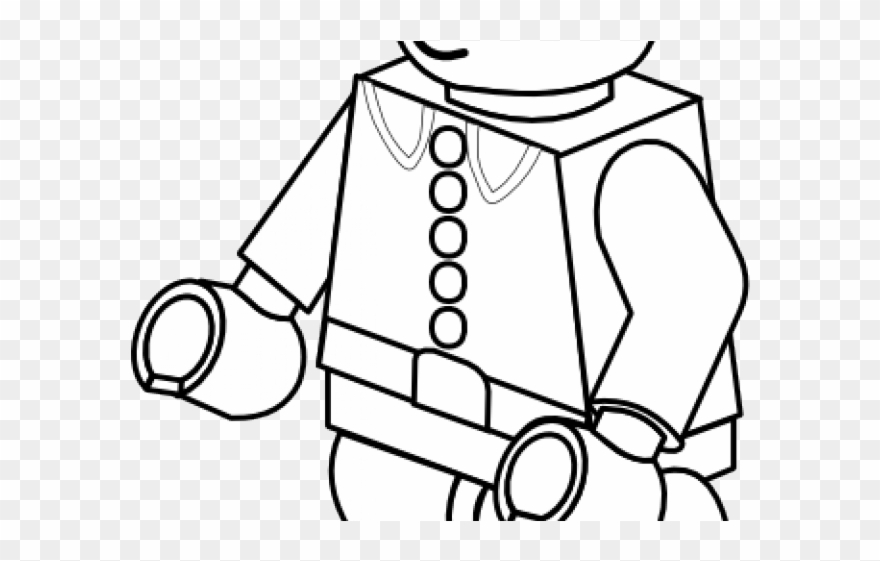 Lego Clipart Fireman - Png Download